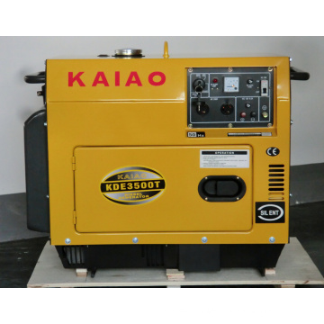 3kw Soundproof Diesel Generator Set KDE3500T Electric Start Soundproof Generator